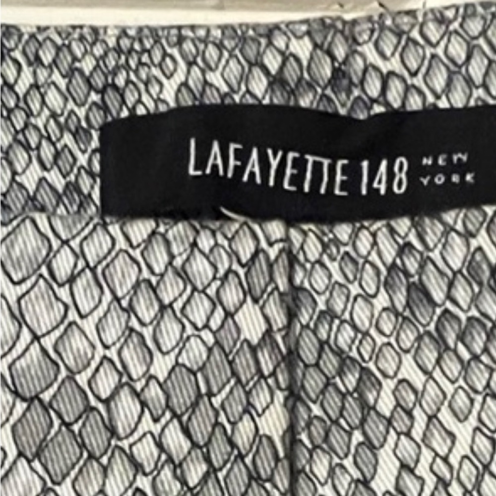 Lafayette 148 reptile print pant
